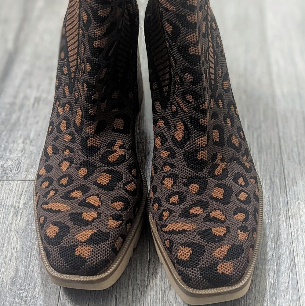 Animal Print Boots - Picture 2 of 7
